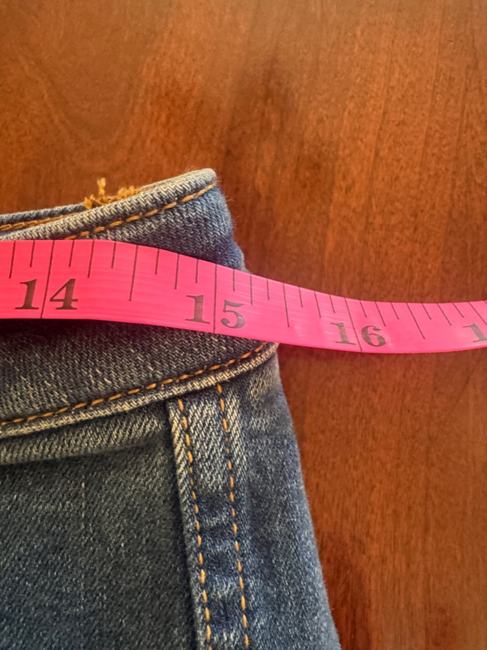 Anthropologie Pilcro and the Letterpress Denim Button-Front Midi Pencil Skirt - Picture 7 of 11